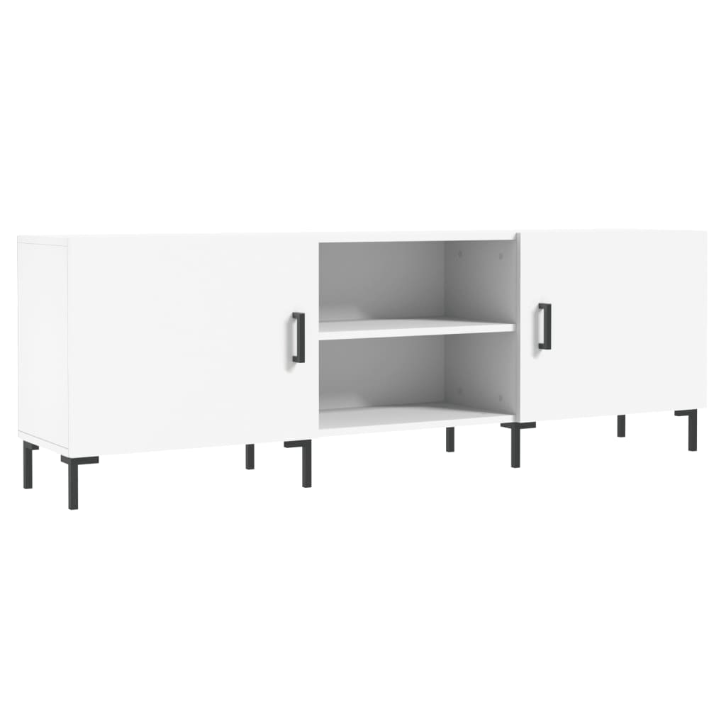 vidaXL TV Cabinet White 150x30x50 cm Engineered Wood 2