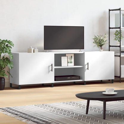 vidaXL TV Cabinet White 150x30x50 cm Engineered Wood 1