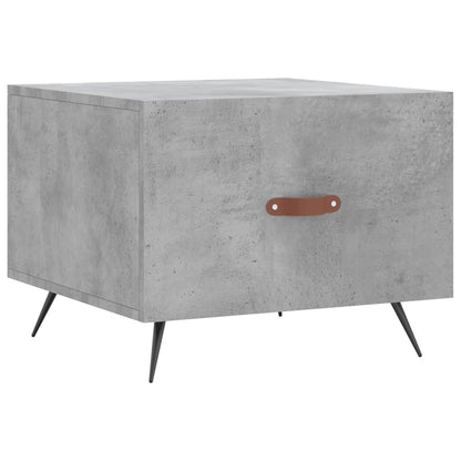 vidaXL Coffee Tables 2 pcs Concrete Grey 50x50x40 cm Engineered Wood 5