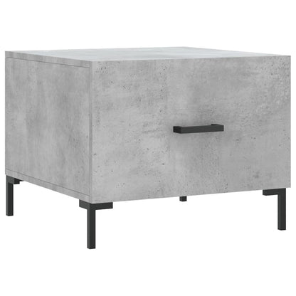 vidaXL Coffee Tables 2 pcs Concrete Grey 50x50x40 cm Engineered Wood 5