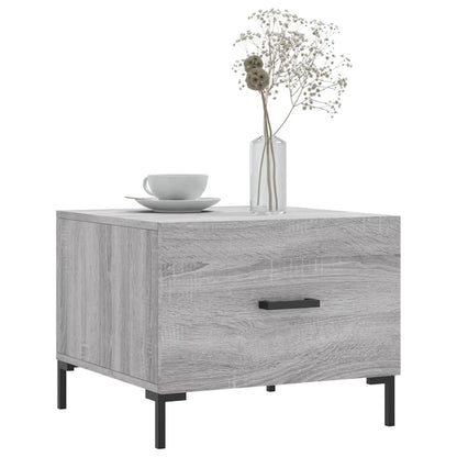 vidaXL Coffee Tables 2 pcs Grey Sonoma 50x50x40 cm Engineered Wood 3