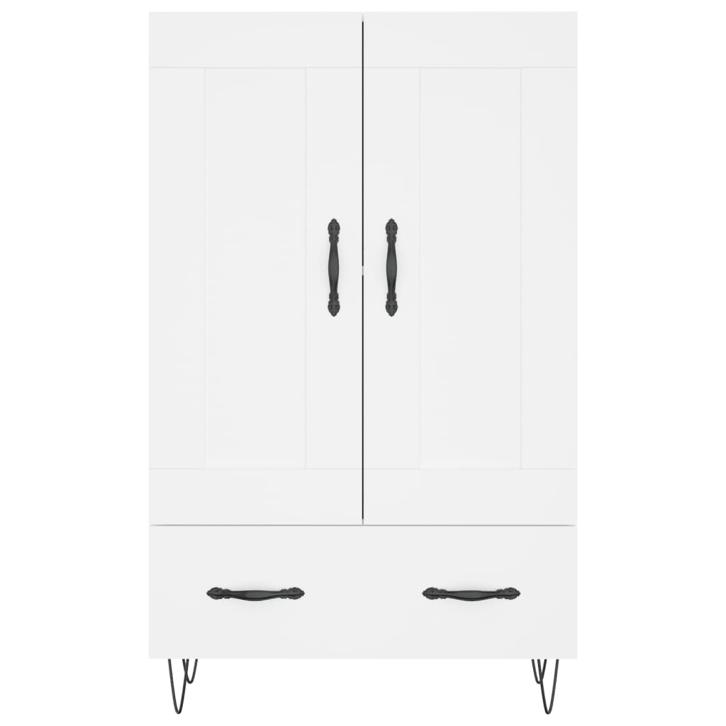 Highboard 69,5x31x115 cm Engineered Wood White