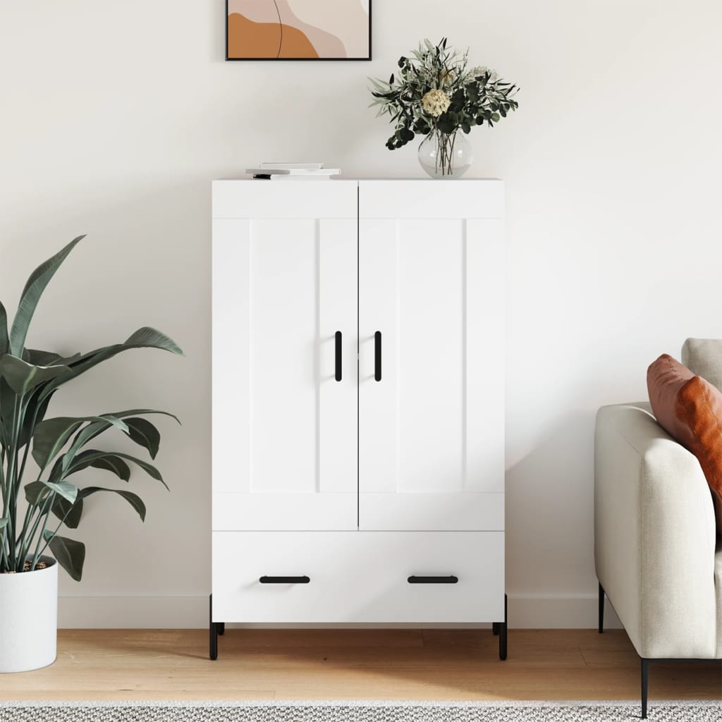 vidaXL Highboard White 69.5x31x115 cm Engineered Wood 1
