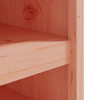 Outdoor Kitchen Cabinet "MEPPEL" Solid Wood Pine Width 106 cm Natural douglas 64 cm 2 shelves