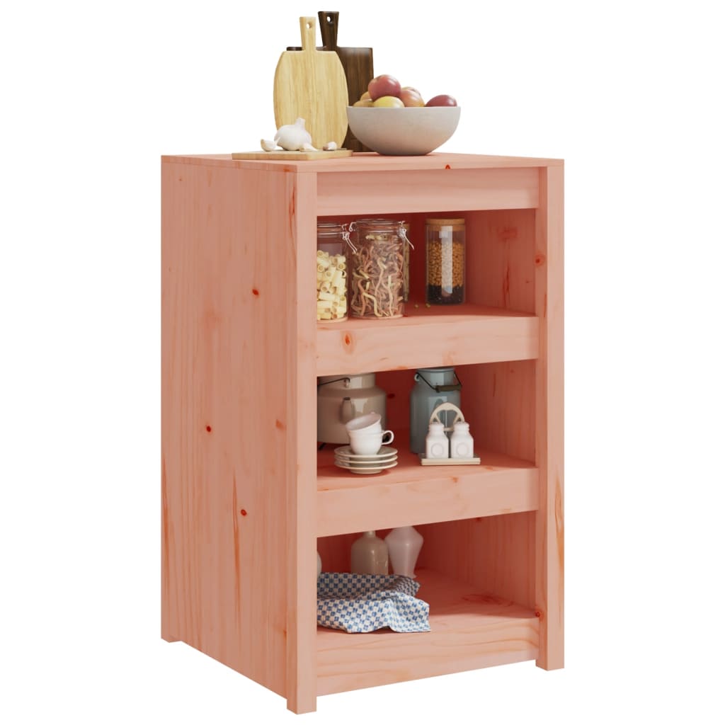 vidaXL Outdoor Kitchen Cabinet MEPPEL 55x55x92 cm Solid Wood Douglas 3
