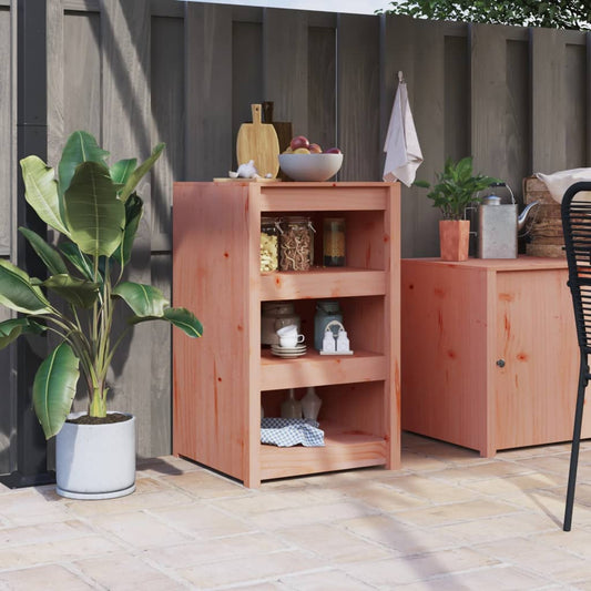 vidaXL Outdoor Kitchen Cabinet MEPPEL 55x55x92 cm Solid Wood Douglas 1