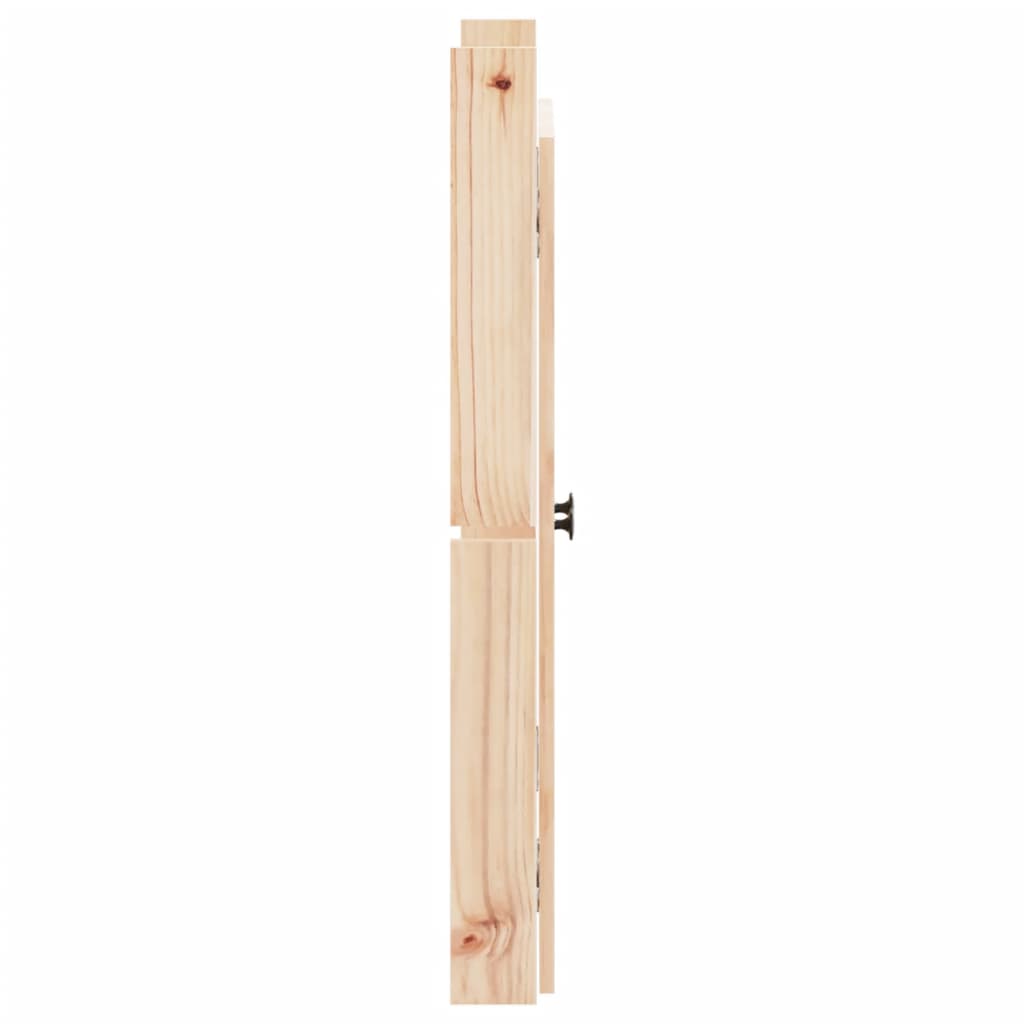 vidaXL Outdoor Kitchen Doors "MEPPEL" 2 pcs 50x9x82 cm Solid Wood Pine 6