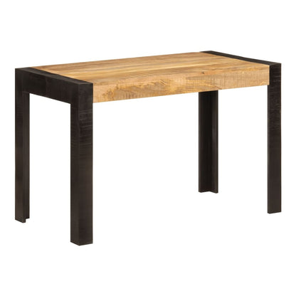 Dining Table Solid Mango Wood Brown 120 cm 60 cm