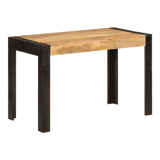 Dining Table Solid Mango Wood Brown 120 cm 60 cm