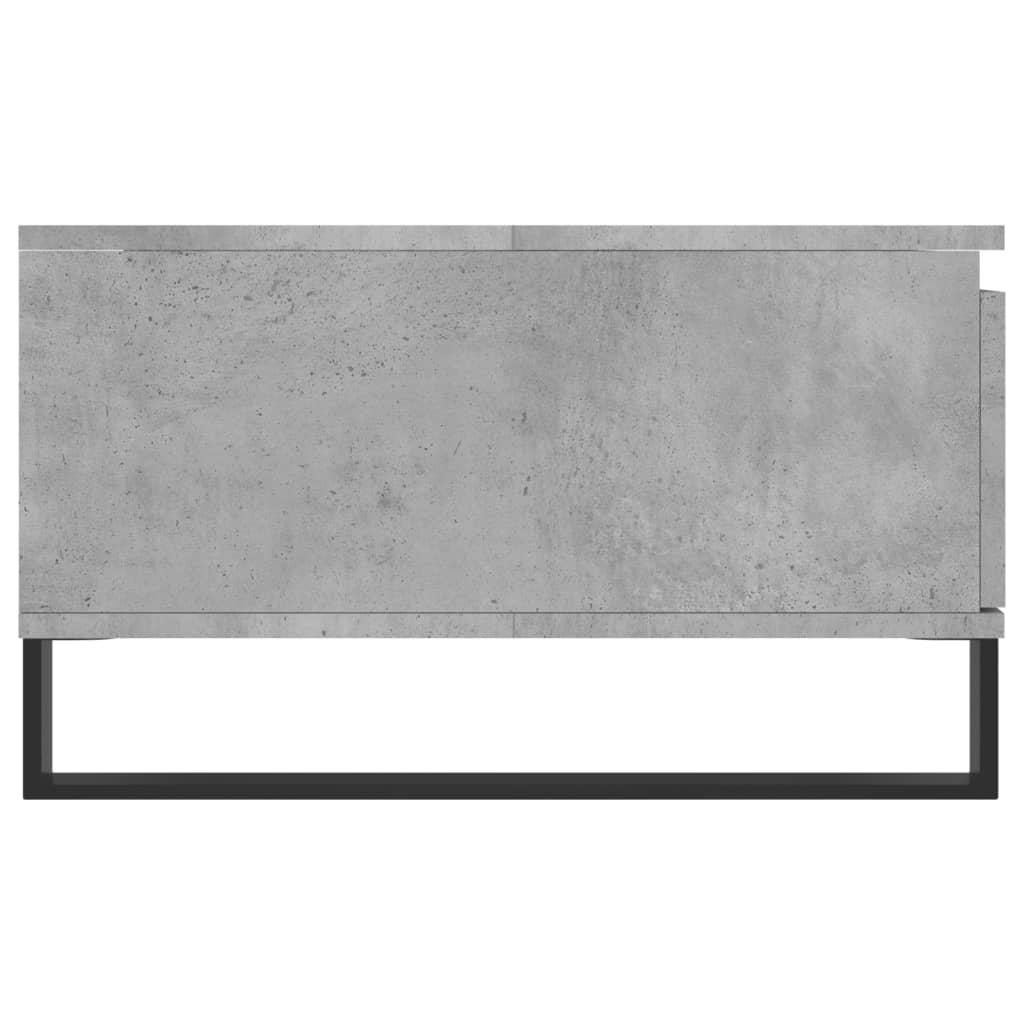 vidaXL Coffee Table Concrete Grey 90x60x35 cm Engineered Wood 6