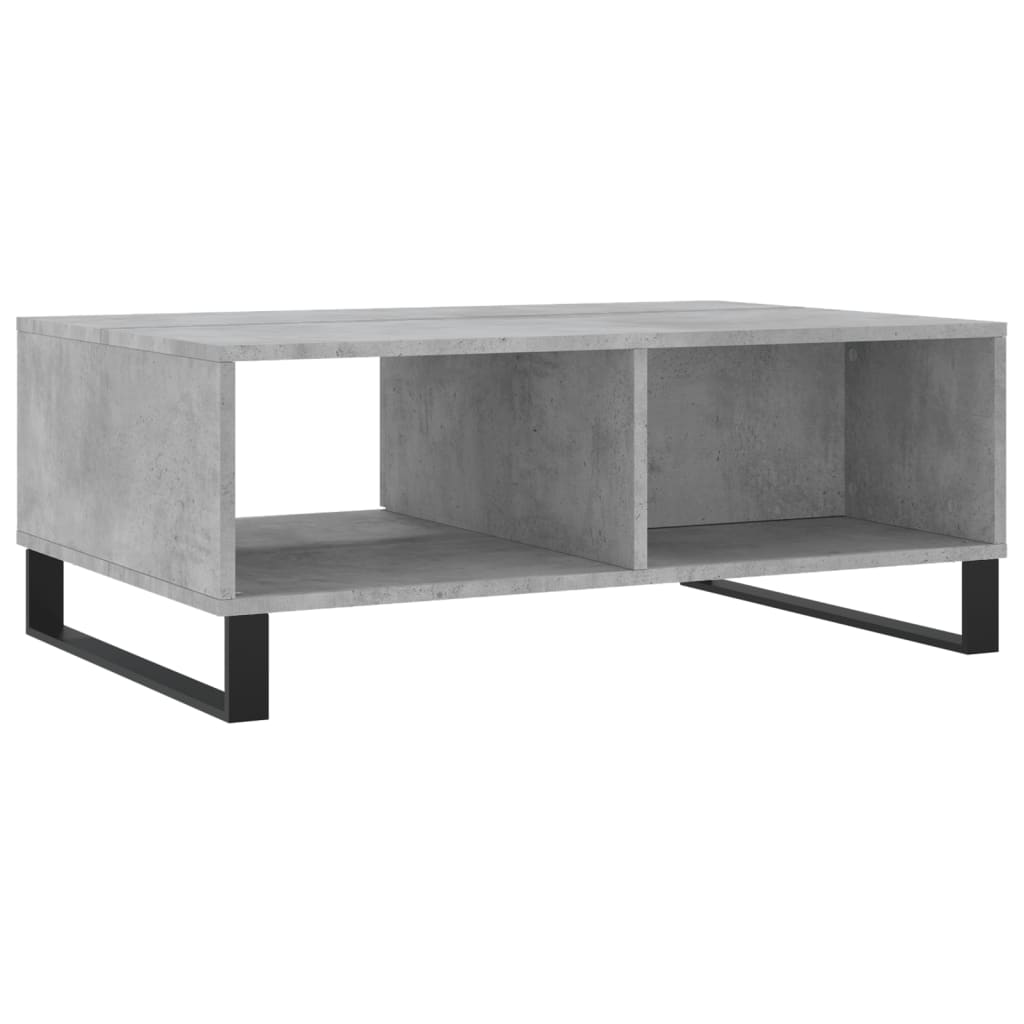 vidaXL Coffee Table Concrete Grey 90x60x35 cm Engineered Wood 5