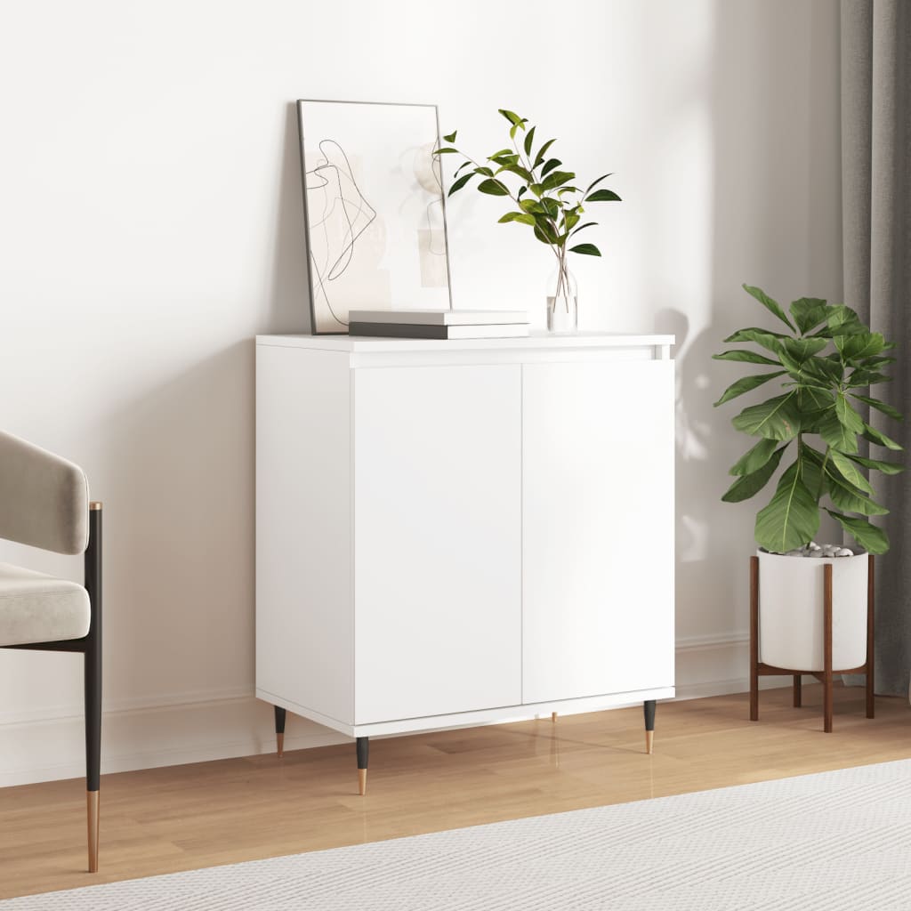 vidaXL Sideboard White 60x35x70 cm Engineered Wood 1