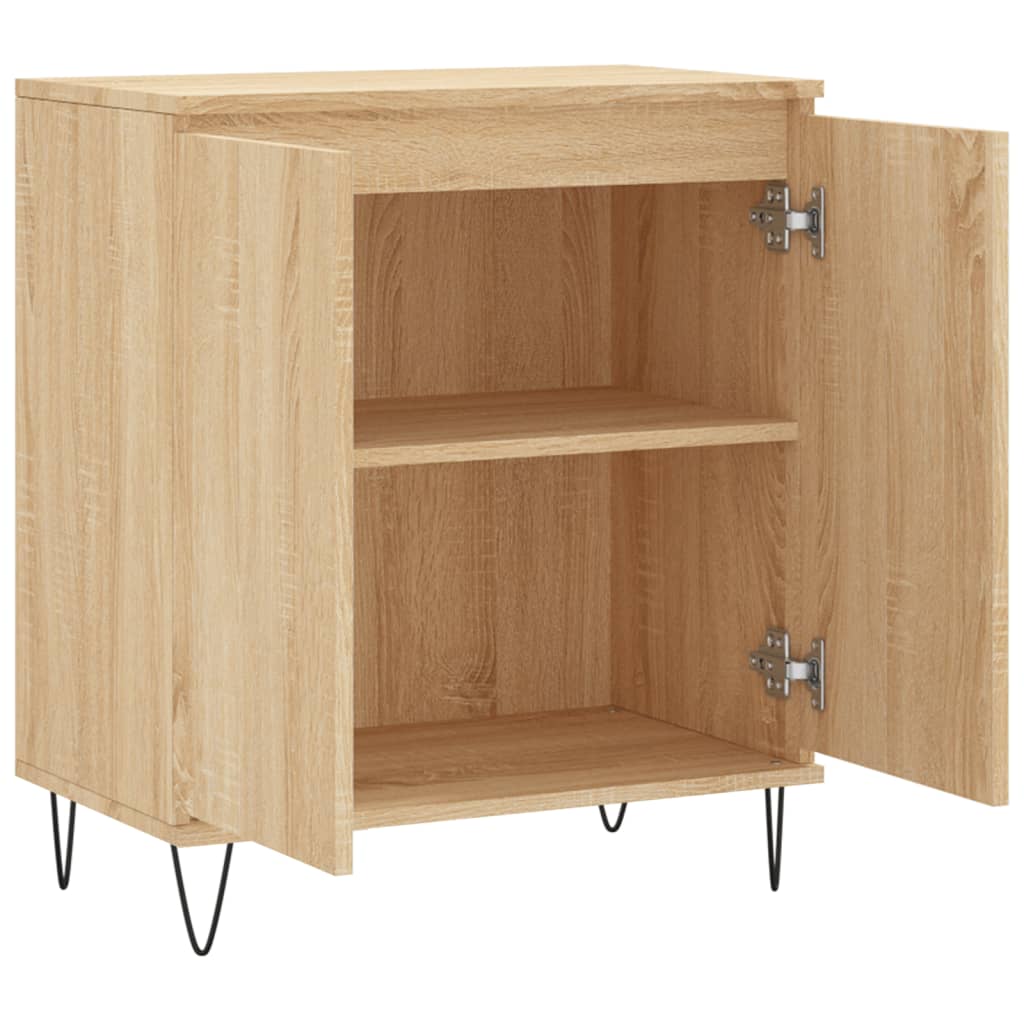 vidaXL Sideboard Sonoma Oak 60x35x70 cm Engineered Wood 6