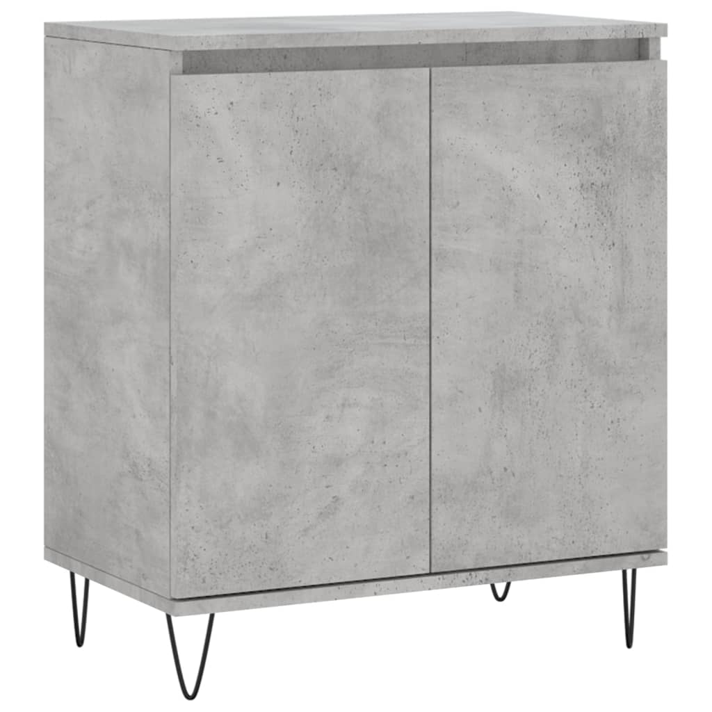 vidaXL Sideboard Concrete Grey 60x35x70 cm Engineered Wood 2