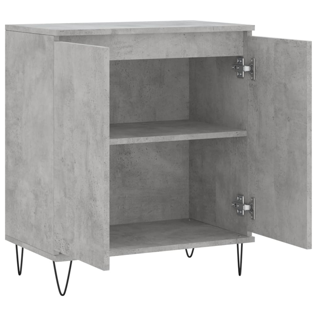 vidaXL Sideboard Concrete Grey 60x35x70 cm Engineered Wood 6