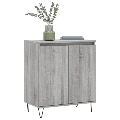 vidaXL Sideboard Grey Sonoma 60x35x70 cm Engineered Wood 3
