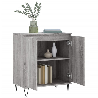 vidaXL Sideboard Grey Sonoma 60x35x70 cm Engineered Wood 4