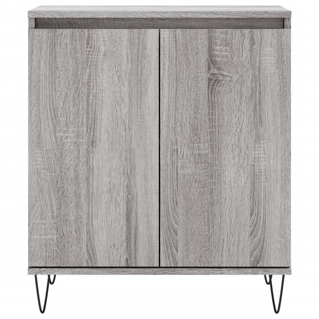 vidaXL Sideboard Grey Sonoma 60x35x70 cm Engineered Wood 5