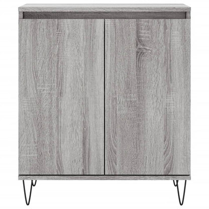 vidaXL Sideboard Grey Sonoma 60x35x70 cm Engineered Wood 5