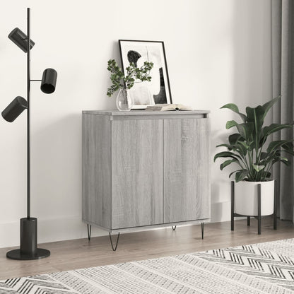 vidaXL Sideboard Grey Sonoma 60x35x70 cm Engineered Wood 1