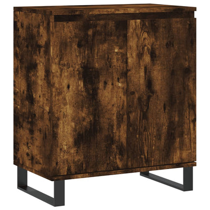 vidaXL Sideboard Smoked Oak 60x35x70 cm Engineered Wood 2