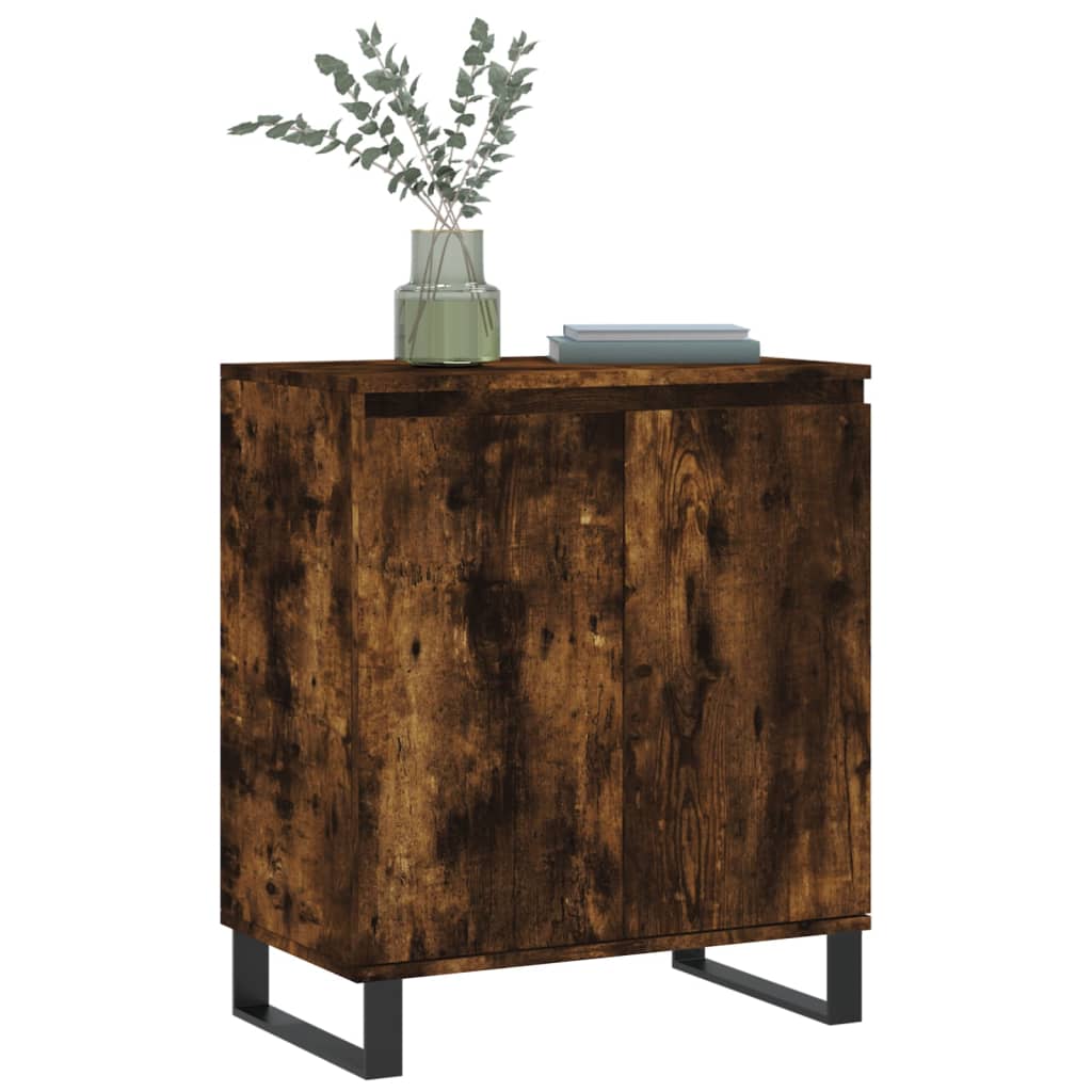 vidaXL Sideboard Smoked Oak 60x35x70 cm Engineered Wood 3