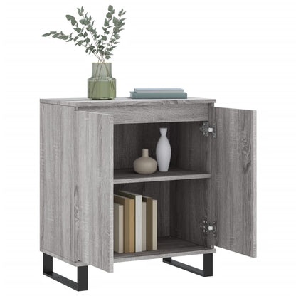 vidaXL Sideboard Grey Sonoma 60x35x70 cm Engineered Wood 4