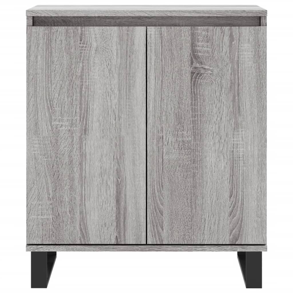 vidaXL Sideboard Grey Sonoma 60x35x70 cm Engineered Wood 5