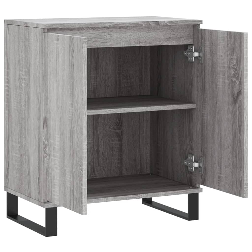 vidaXL Sideboard Grey Sonoma 60x35x70 cm Engineered Wood 6