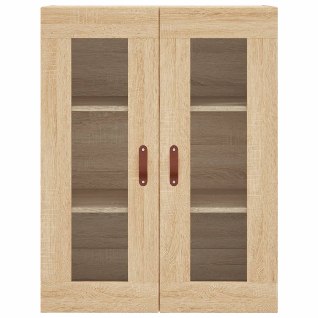 vidaXL Wall Mounted Cabinet Sonoma Oak 69.5x34x90 cm 6