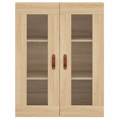 vidaXL Wall Mounted Cabinet Sonoma Oak 69.5x34x90 cm 6