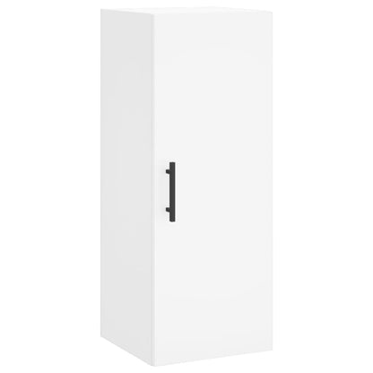 vidaXL Wall Mounted Cabinet White 34.5x34x90 cm 2
