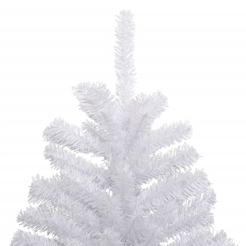 vidaXL Artificial Hinged Christmas Tree with Flocked Snow 120 cm 5