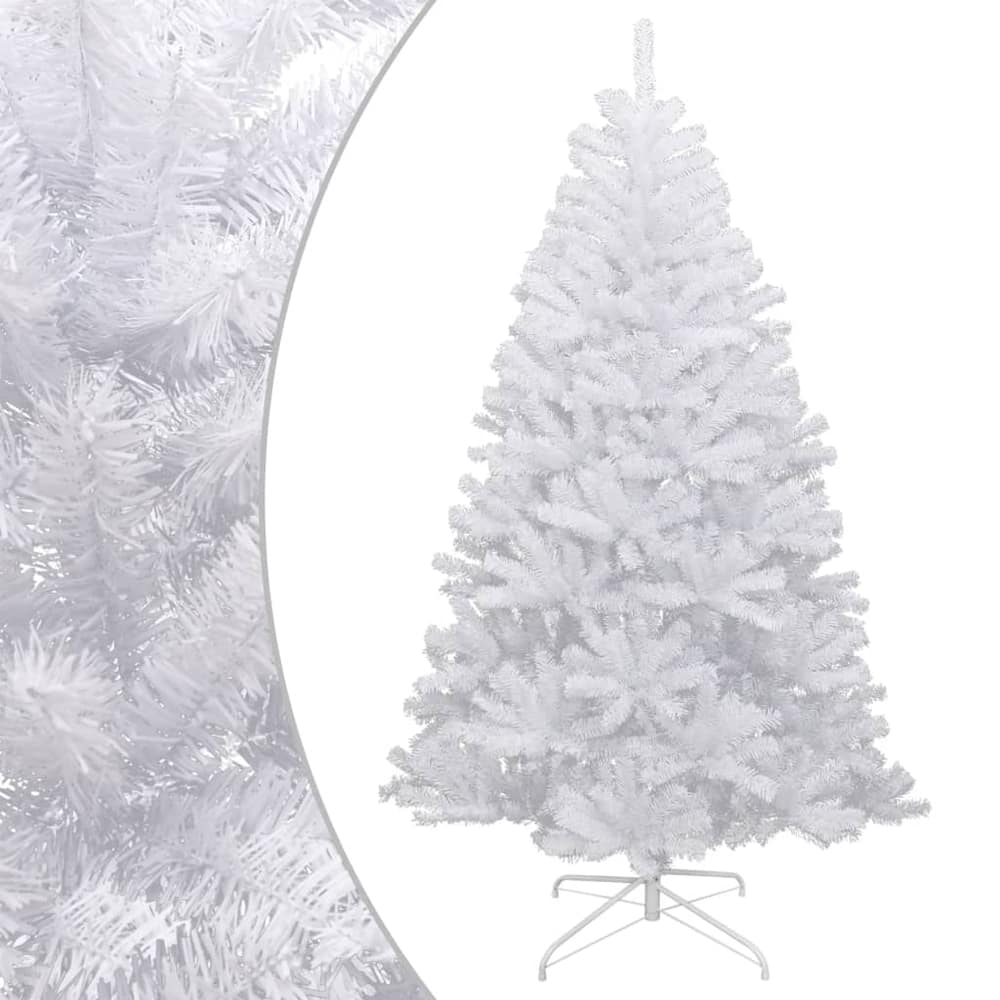 Artificial Hinged Christmas Tree Flocked Snow White