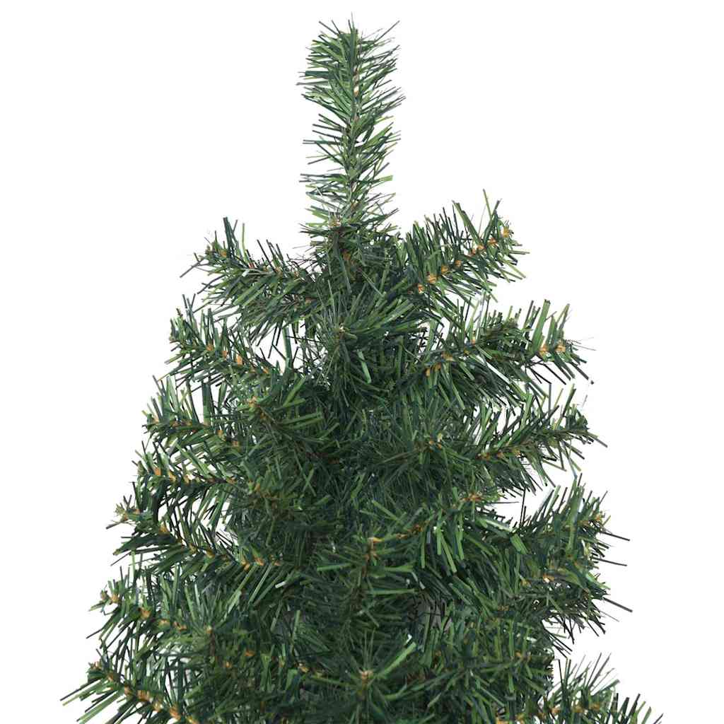 vidaXL Slim Christmas Tree with Stand 270 cm PVC 4