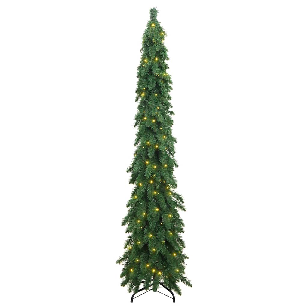 vidaXL Artificial Pre-lit Christmas Tree with 130 LEDs 210 cm 3
