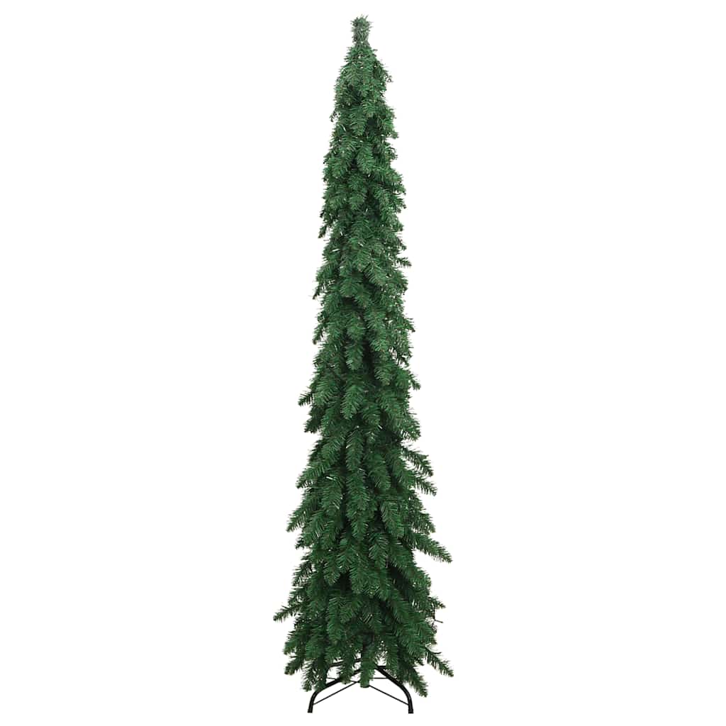 vidaXL Artificial Pre-lit Christmas Tree with 130 LEDs 210 cm 4