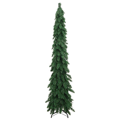 vidaXL Artificial Pre-lit Christmas Tree with 130 LEDs 210 cm 4