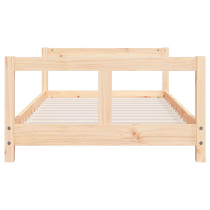 vidaXL Kids Bed Frame 80x160 cm Solid Wood Pine 4