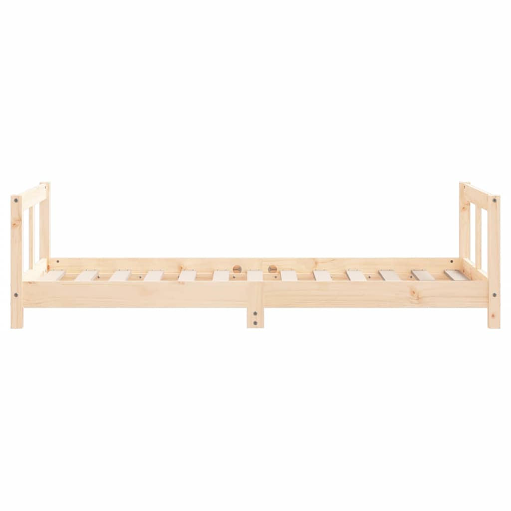 vidaXL Kids Bed Frame 80x160 cm Solid Wood Pine 5