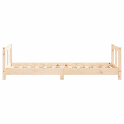 vidaXL Kids Bed Frame 80x160 cm Solid Wood Pine 5
