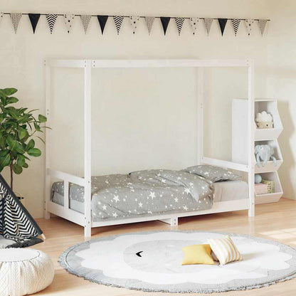 vidaXL Kids Bed Frame Solid Wood Pine