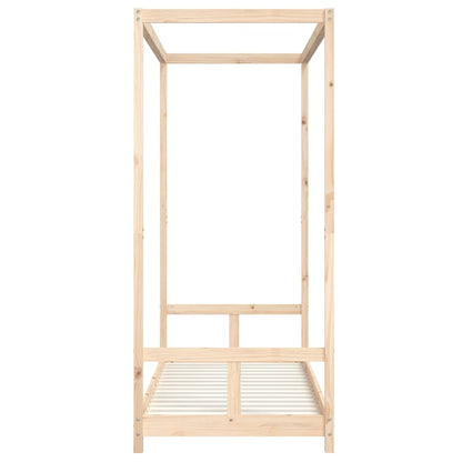 vidaXL Kids Bed Frame 80x200 cm Solid Wood Pine 5