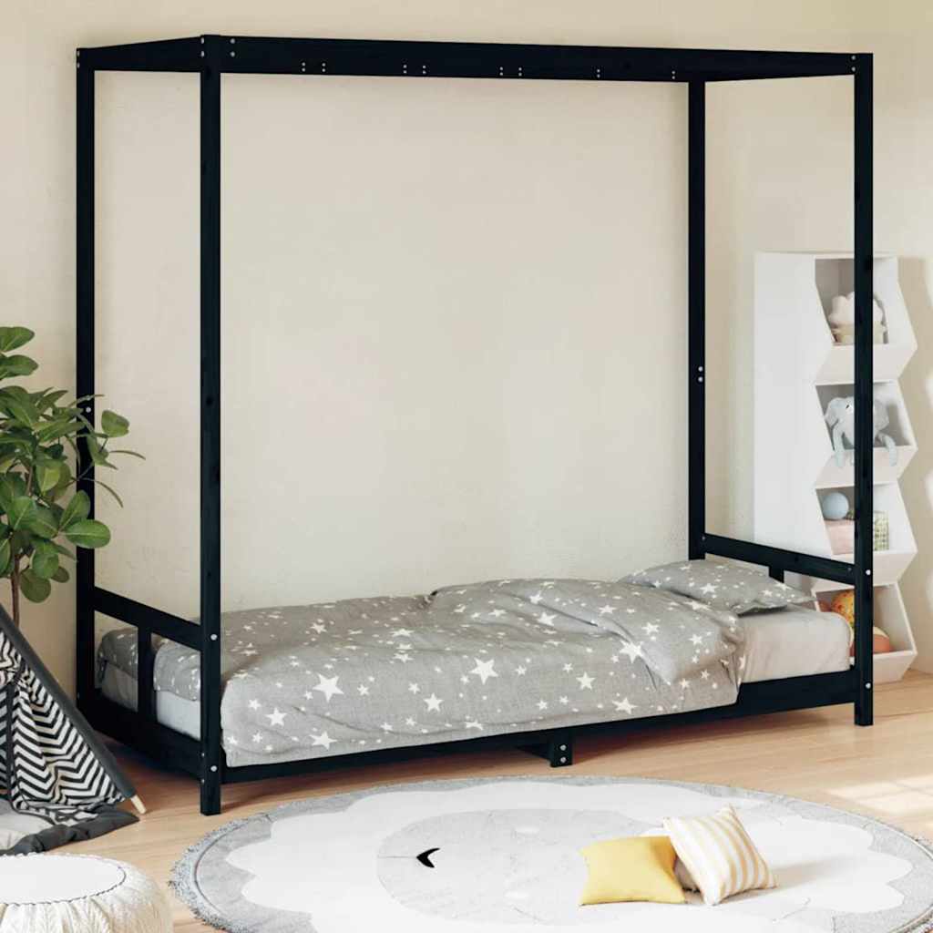 vidaXL Kids Bed Frame Solid Wood Pine
