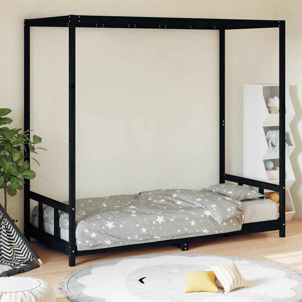 vidaXL Kids Bed Frame Solid Wood Pine