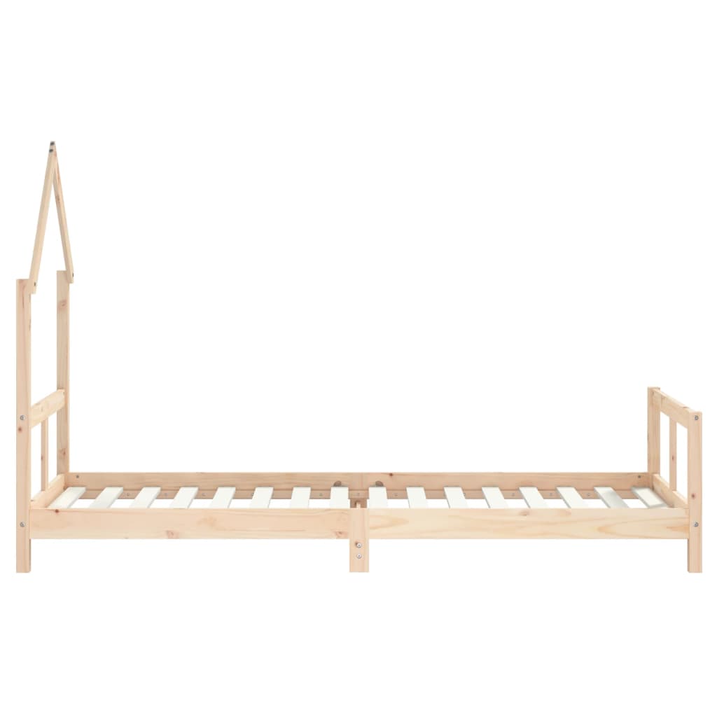 vidaXL Kids Bed Frame 80x200 cm Solid Wood Pine 5
