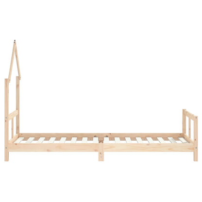 vidaXL Kids Bed Frame 80x200 cm Solid Wood Pine 5