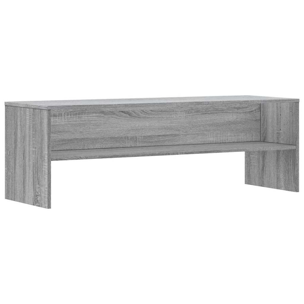 vidaXL TV Cabinet Grey Sonoma 120x40x40 cm Engineered Wood 2