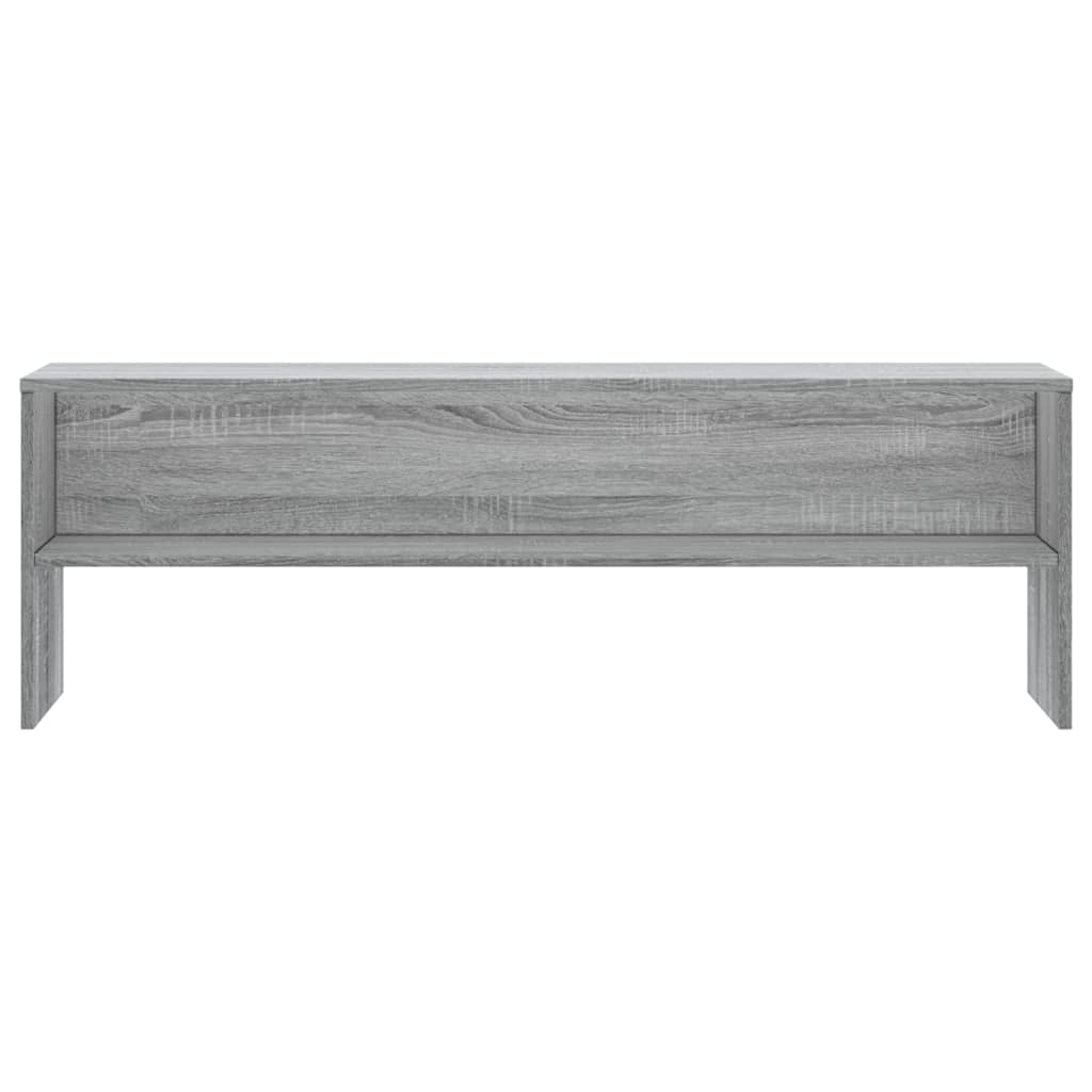 vidaXL TV Cabinet Grey Sonoma 120x40x40 cm Engineered Wood 4