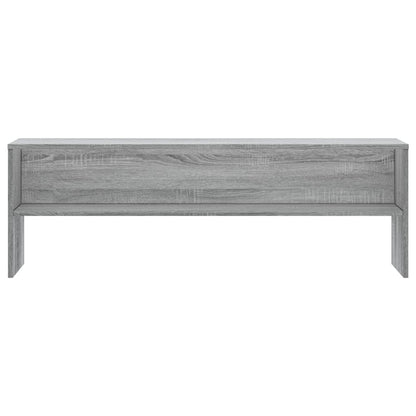 vidaXL TV Cabinet Grey Sonoma 120x40x40 cm Engineered Wood 4